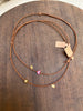 COTTON WAVE - necklace small