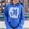 Trash Big - Sudadera con capucha y cremallera - Unisex